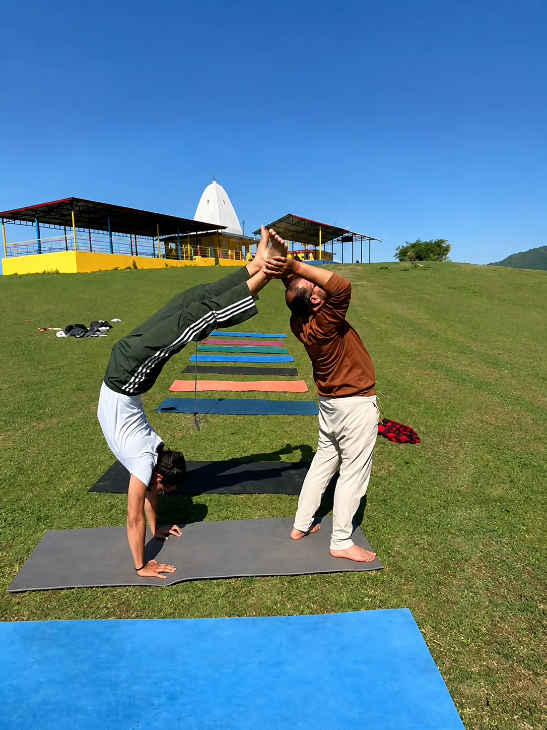 Hatha yoga classes in Dehradun posture practice