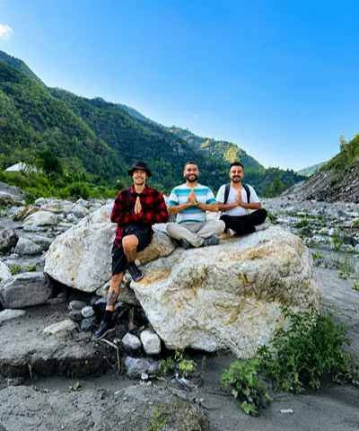 Strength-focused yoga session in Dehradun