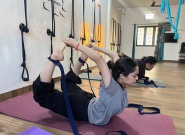 Beginner yoga class in Dehradun illustration